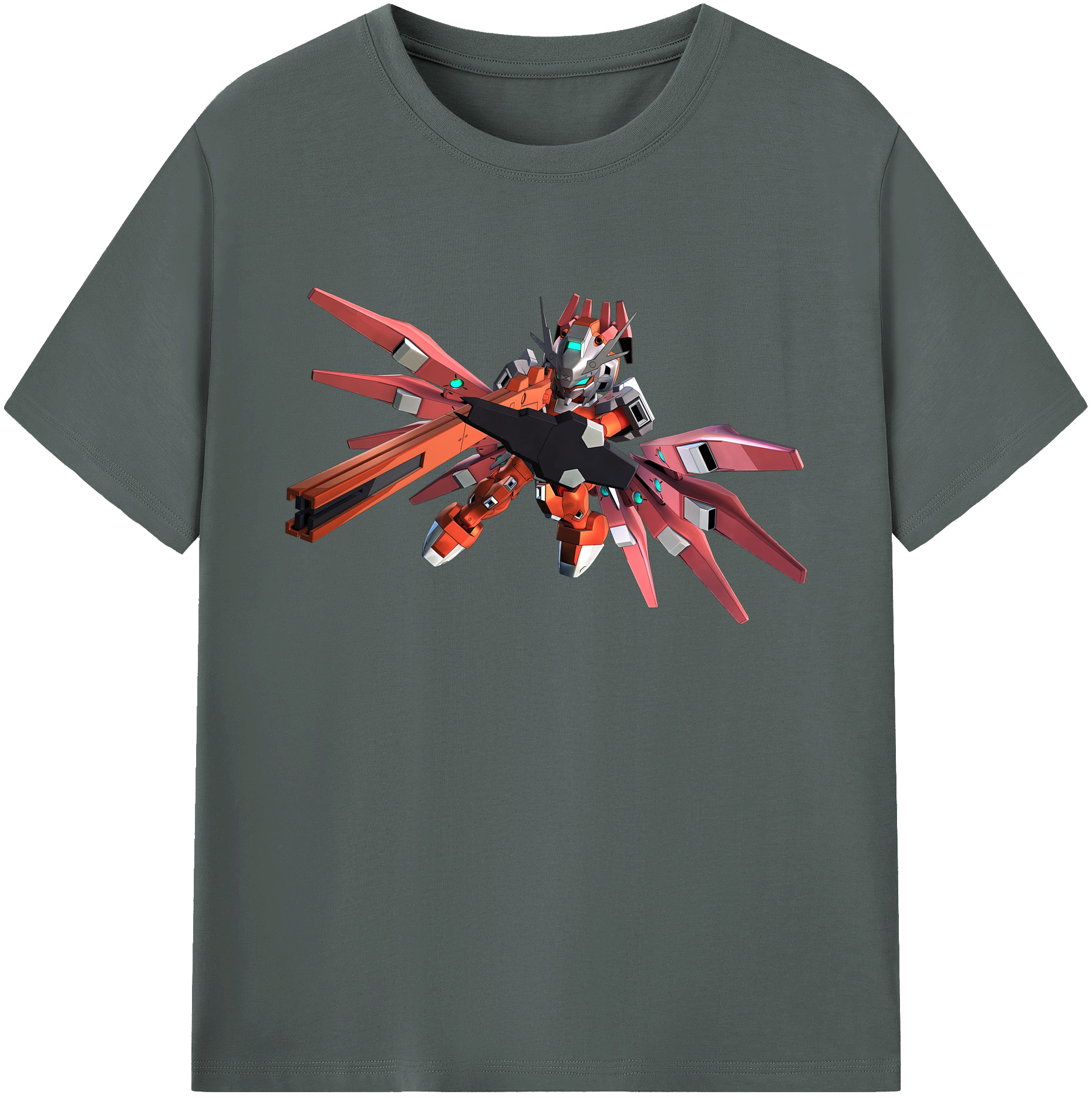 （画像用） 機動戦士ガンダム Mobile Suit Gundam 綿100％ メンズ半袖Tシャツ｜肌触りやわらか＆通気性